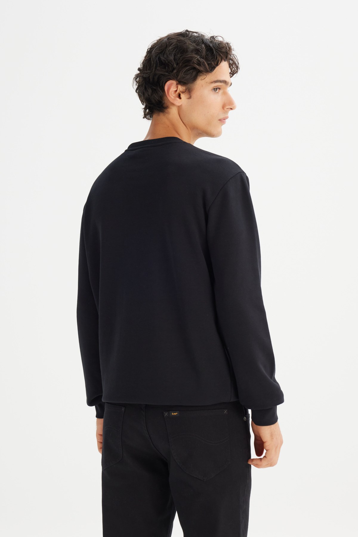 Lee Erkek S-Shirt L2520099001 Black