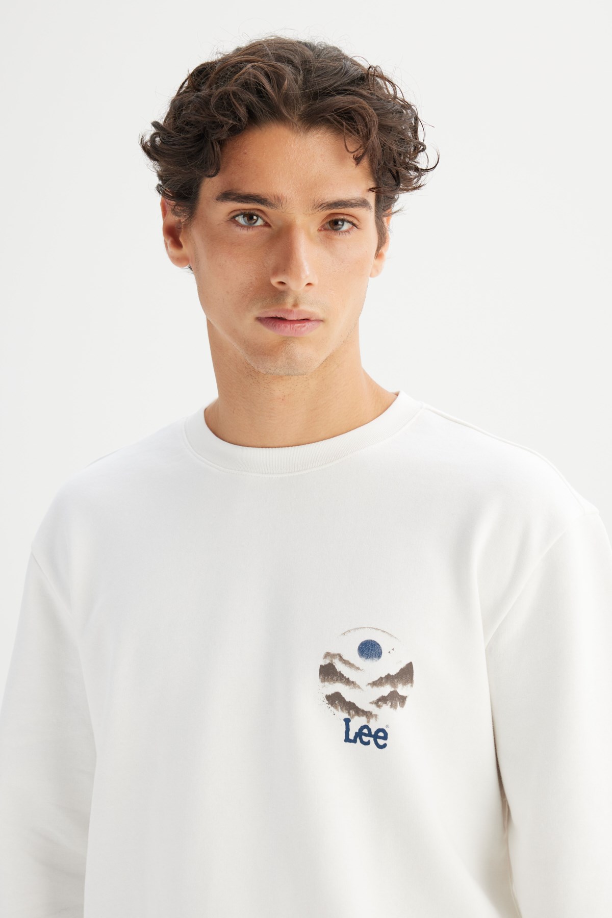 Lee Erkek S-Shirt L2520221102 Off White
