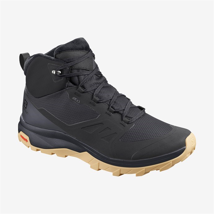 Salomon Erkek Bot L40922000 Black/Ebony/Gum1A