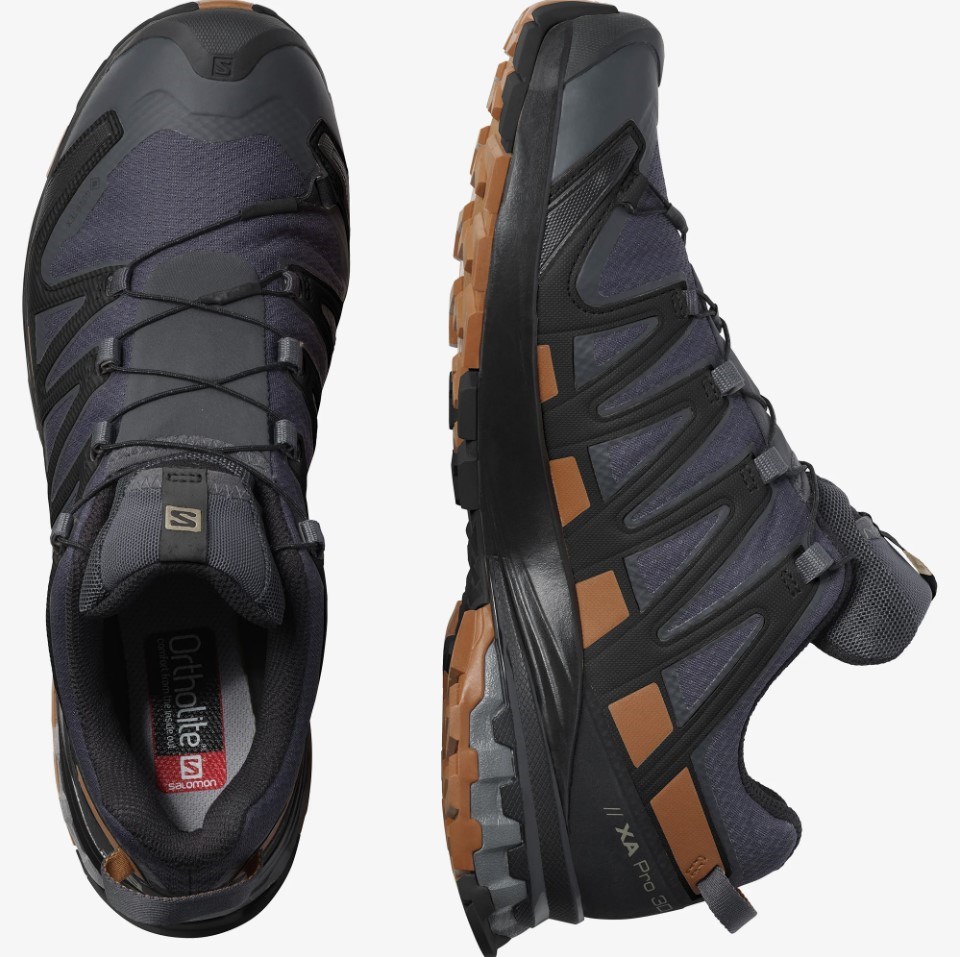 Salomon Erkek Ayakkabı L40989200 Ebony/Caramel Cafe/Black