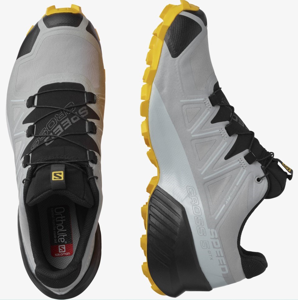 Salomon Erkek Ayakkabı L41461300 Monument/Black/Saffron