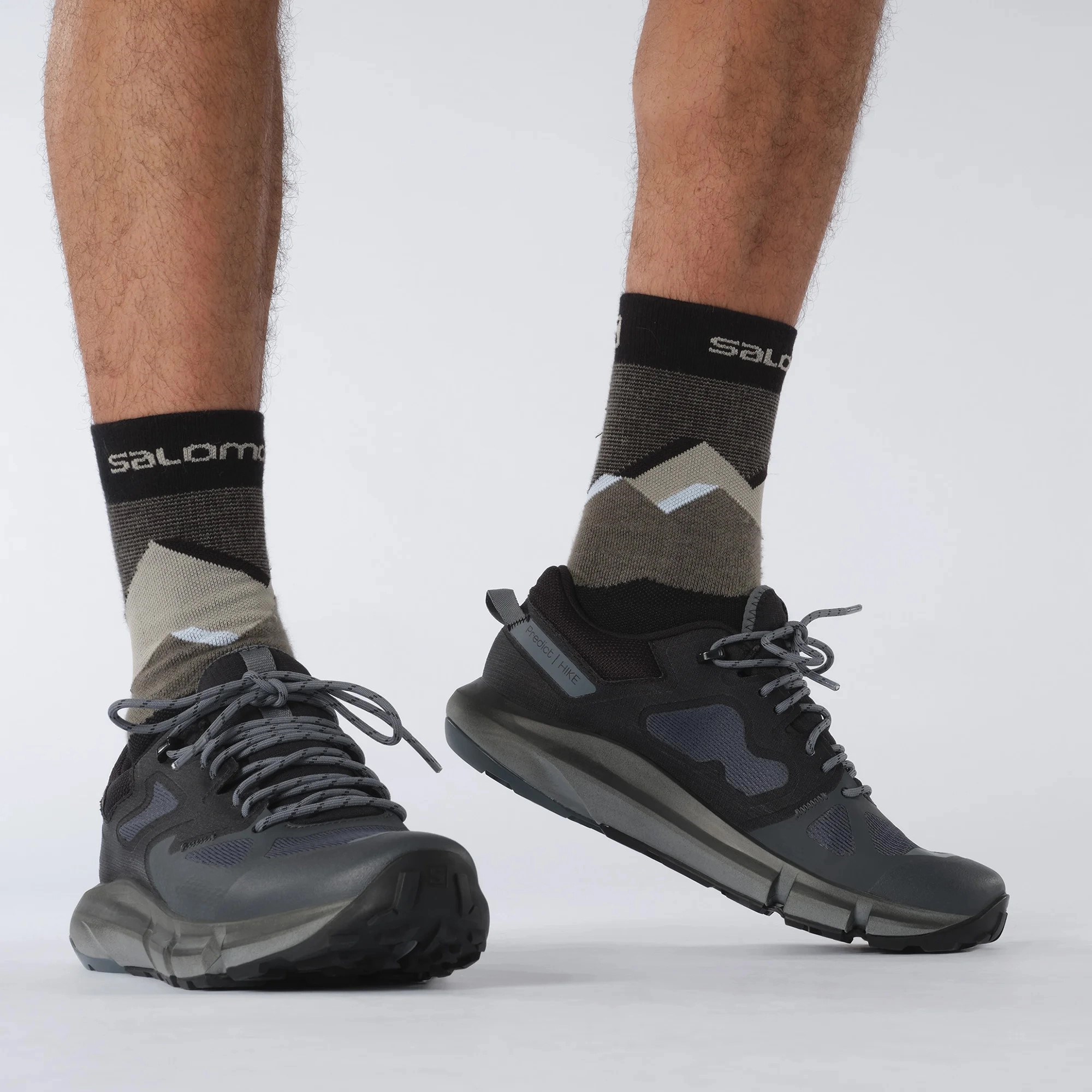 Salomon Erkek Ayakkabı L41599400 Ebony/Black/Stormy Weather