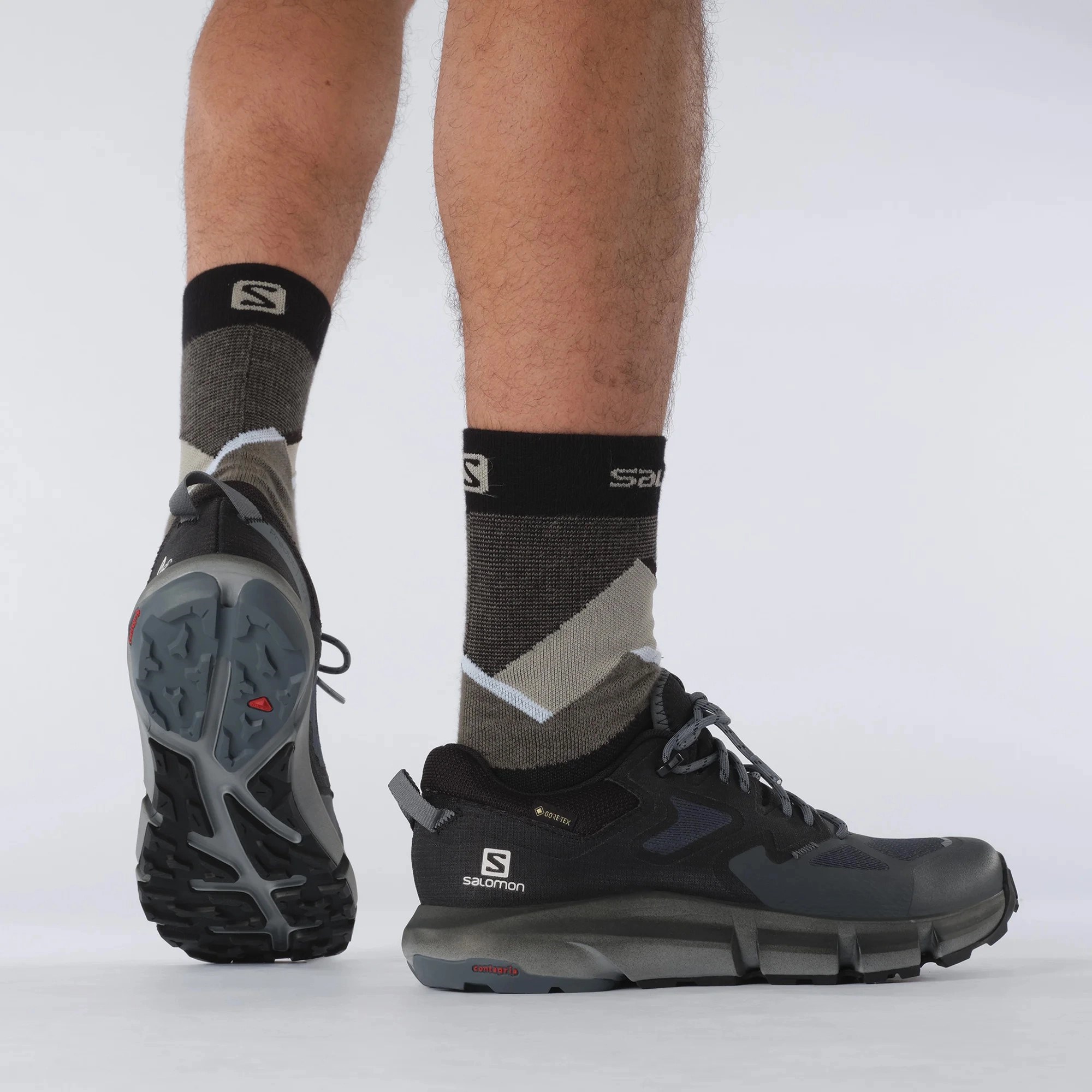 Salomon Erkek Ayakkabı L41599400 Ebony/Black/Stormy Weather