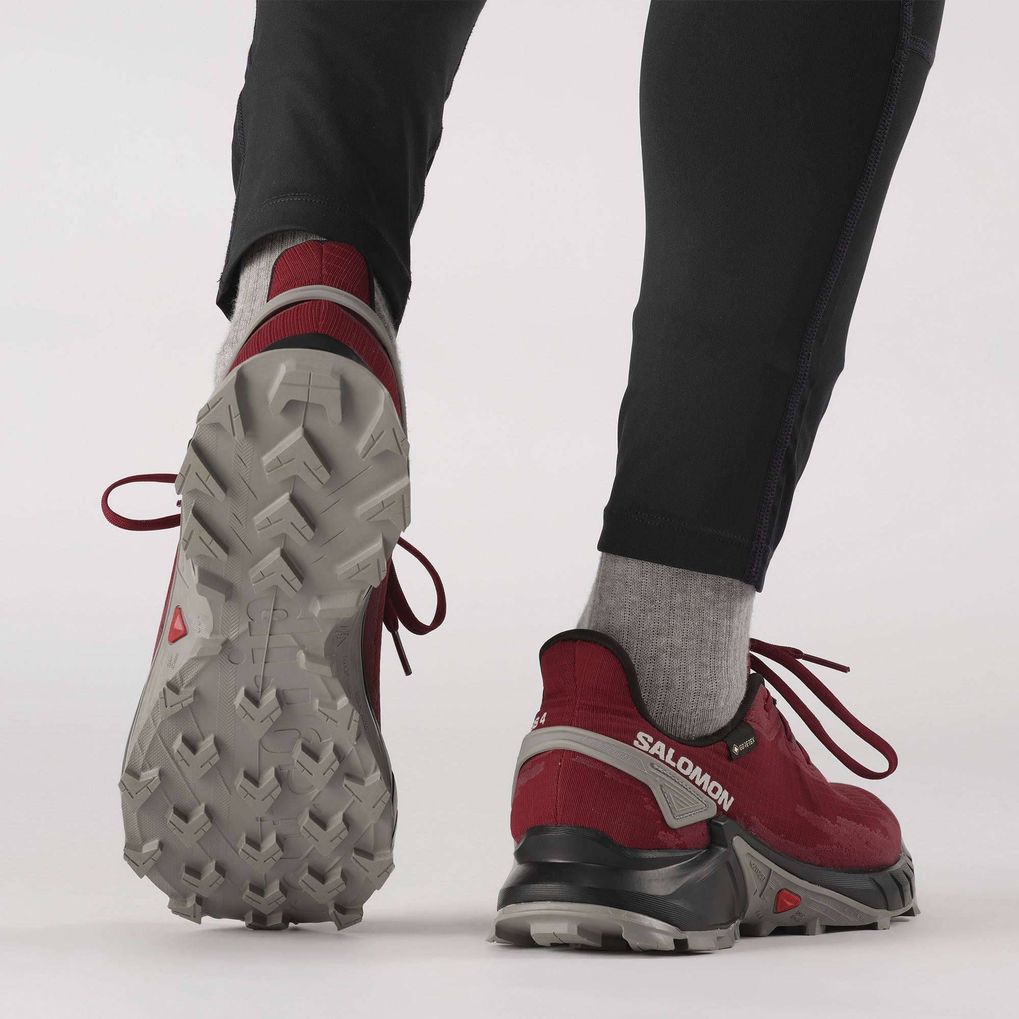 Salomon Erkek Ayakkabı L41722800 Bıkıng Red/Black/Frost Gray