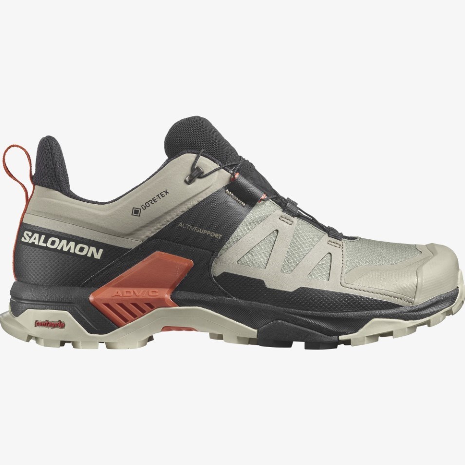 Salomon Erkek Ayakkabı L41731400 Vintage Kaki/Black/Cherry Tomato