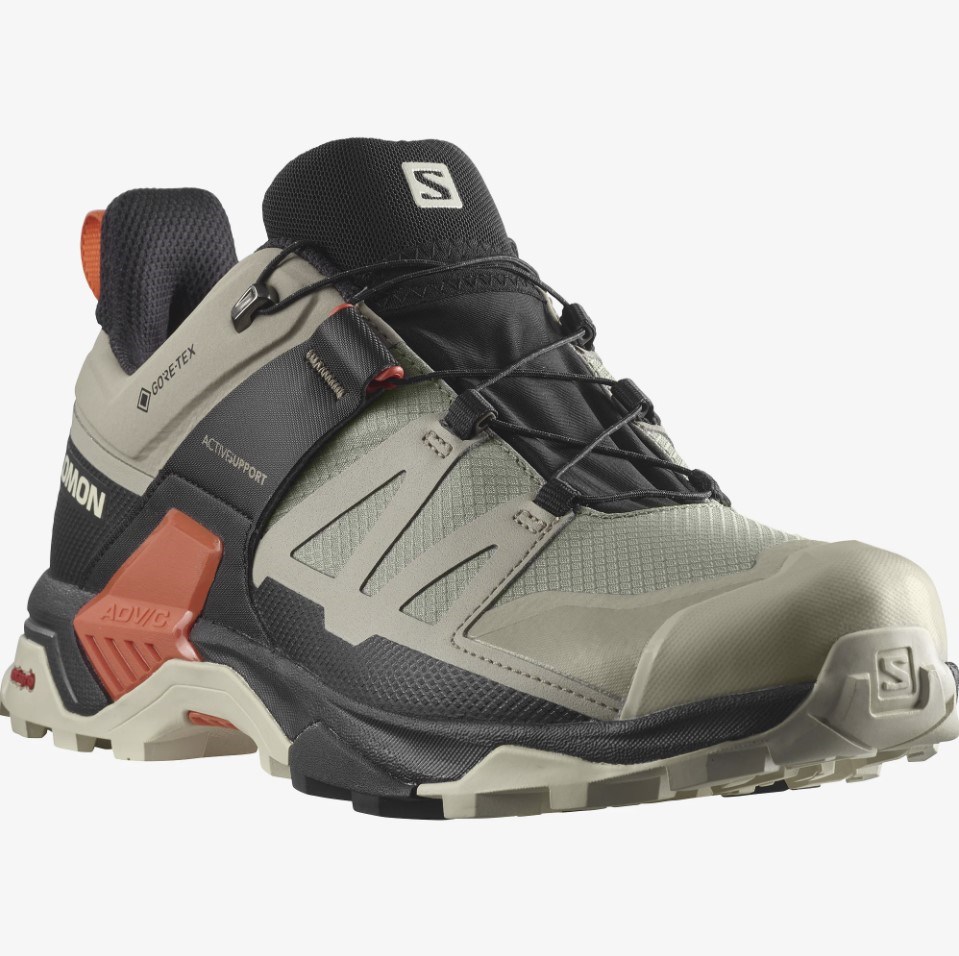 Salomon Erkek Ayakkabı L41731400 Vintage Kaki/Black/Cherry Tomato