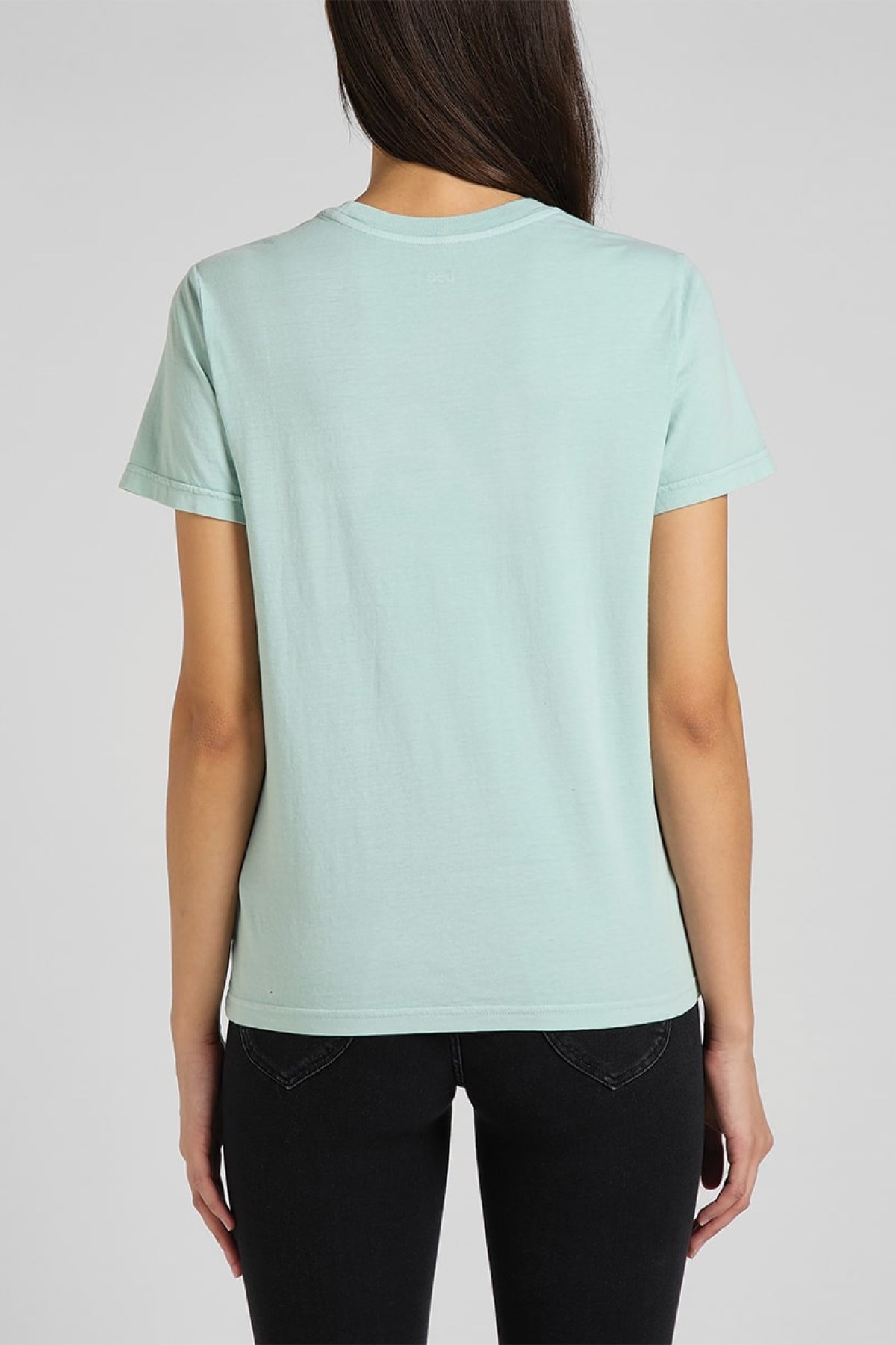 Lee Kadın T-Shirt L44PUZUL Sea Green