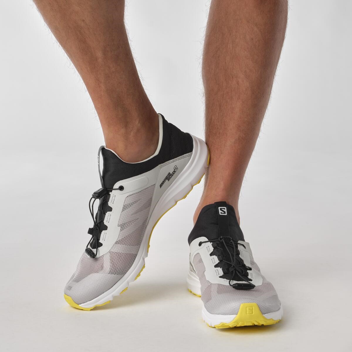Salomon Erkek Ayakkabı L47153600 Lunar Rock/Black/Buttercup