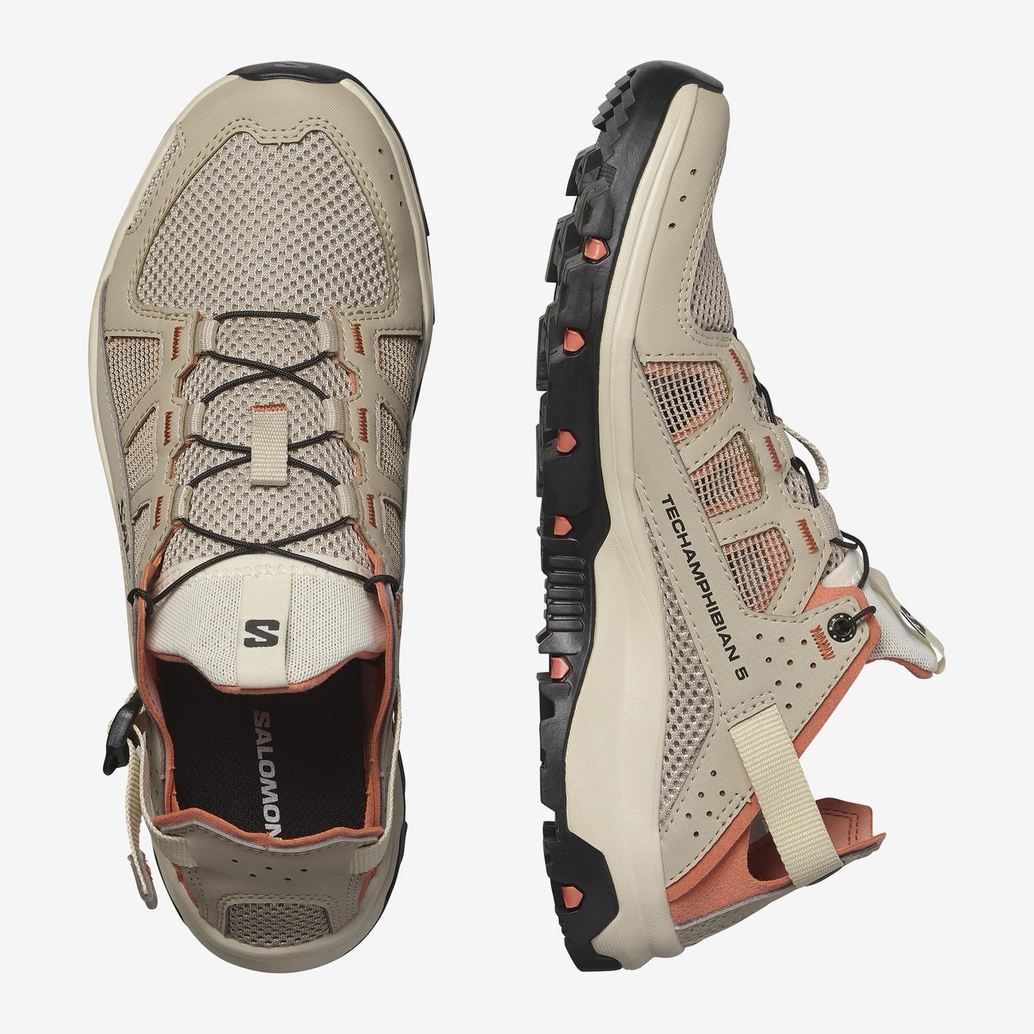 Salomon Kadın Ayakkabı L47432400 White Pepper/Bleached Sand/Living Coral
