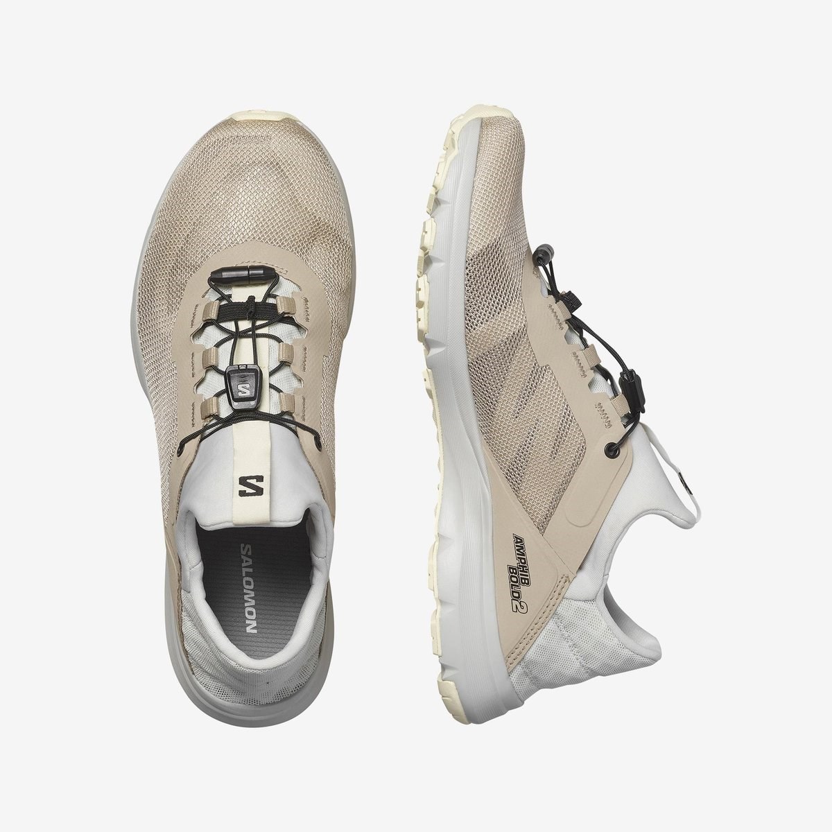 Salomon Kadın Ayakkabı L47447100 White Pepper/Glacier Gray/Transparent Yellow
