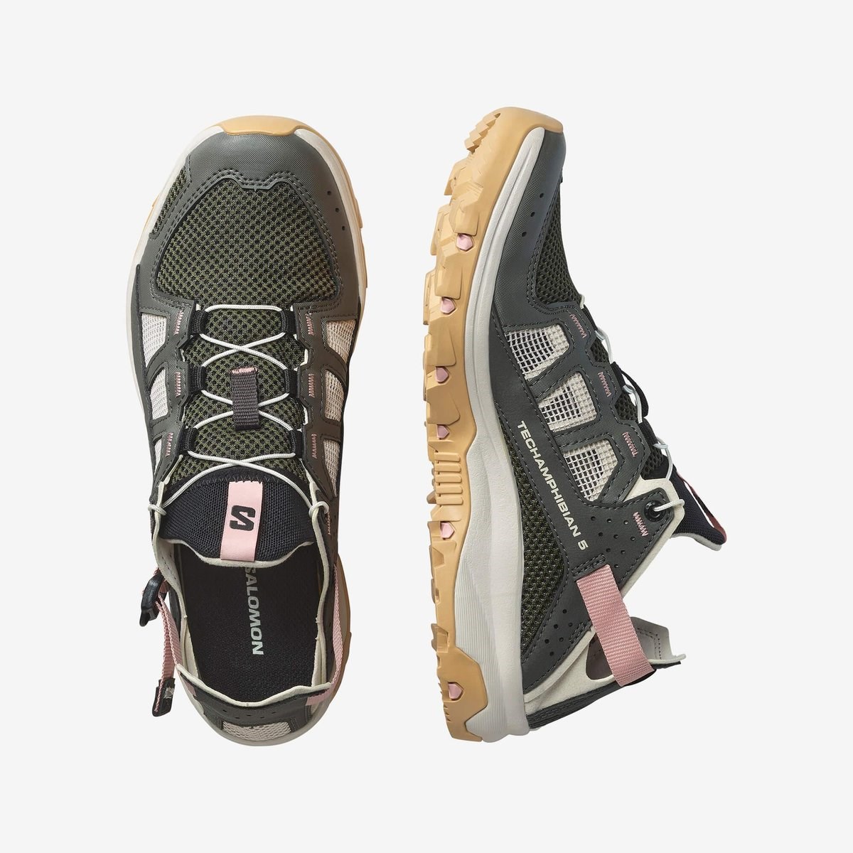 Salomon Kadın Ayakkabı L47750800 Peat/Rainy Day/Hyma Pink