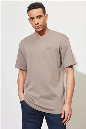 Lee Erkek T-Shirt L65BPZ55 Mid Stone
