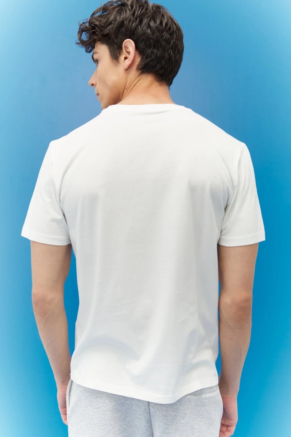 Lee Erkek T-Shirt L65Q White