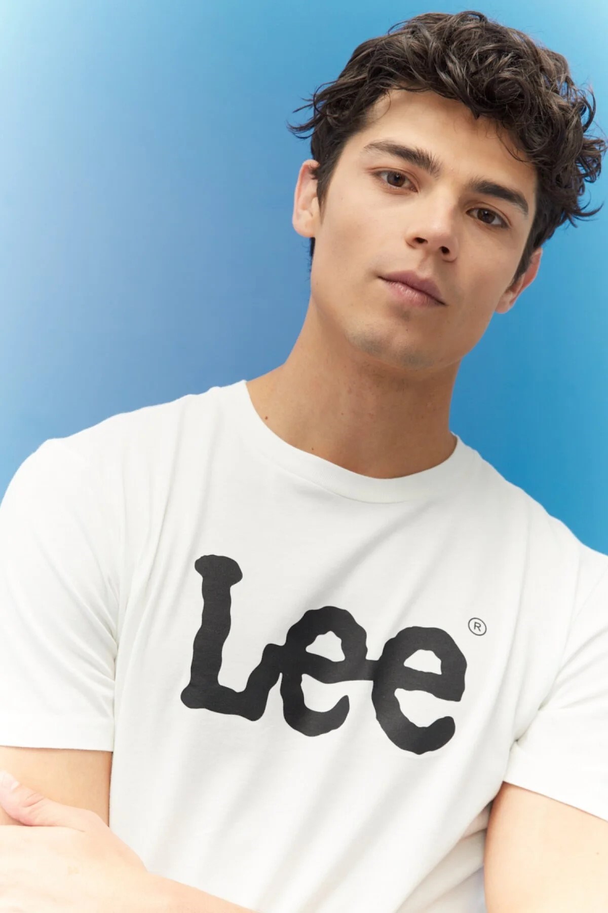 Lee Erkek T-Shirt L65Q White