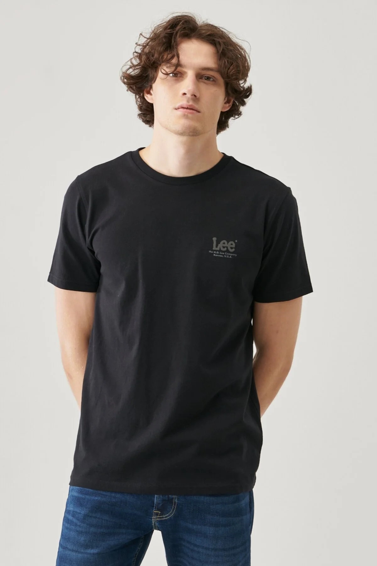 Lee Erkek T-Shirt L68SFE01 Black
