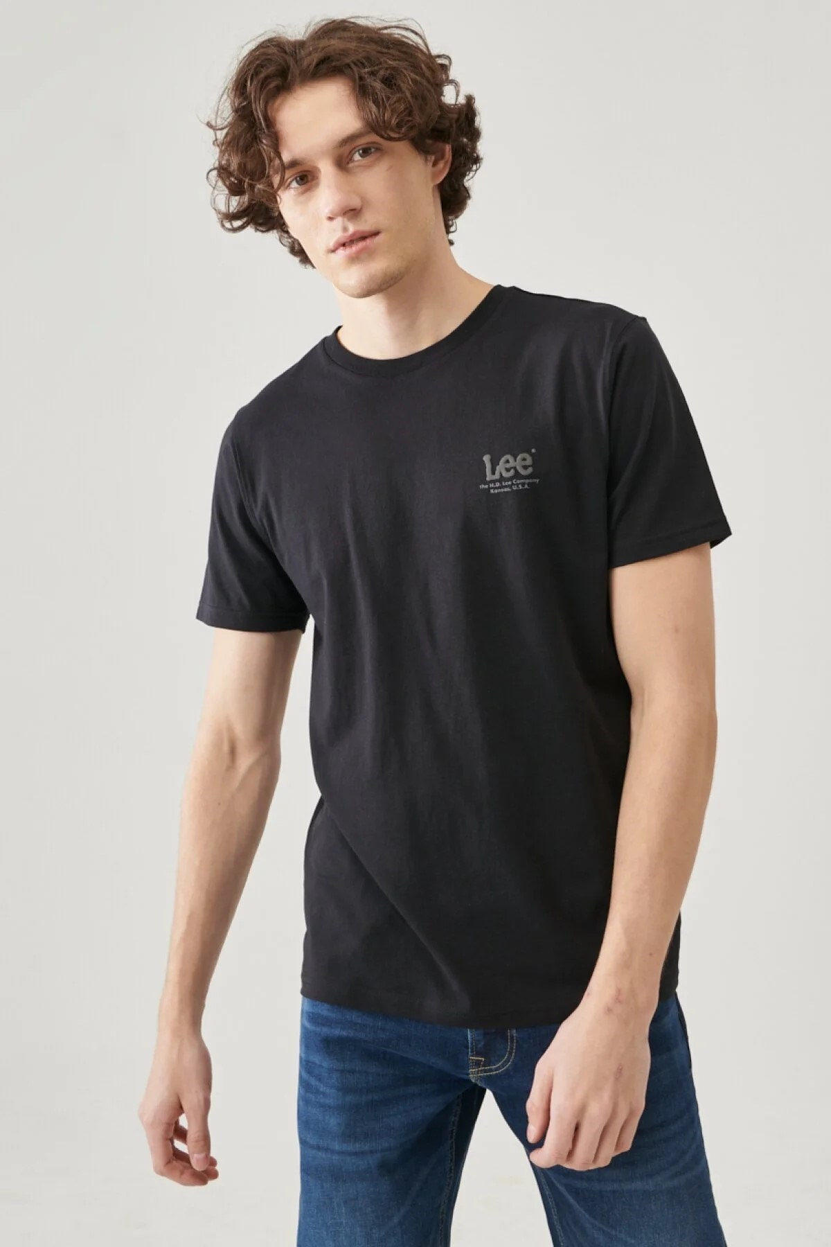 Lee Erkek T-Shirt L68SFE01 Black