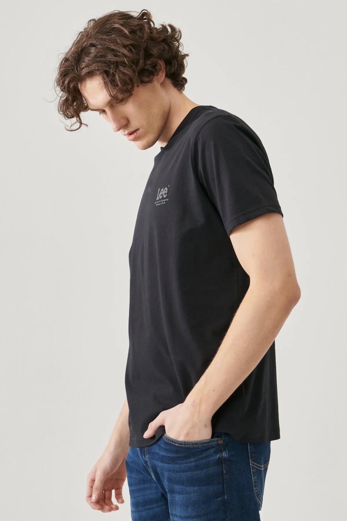 Lee Erkek T-Shirt L68SFE01 Black