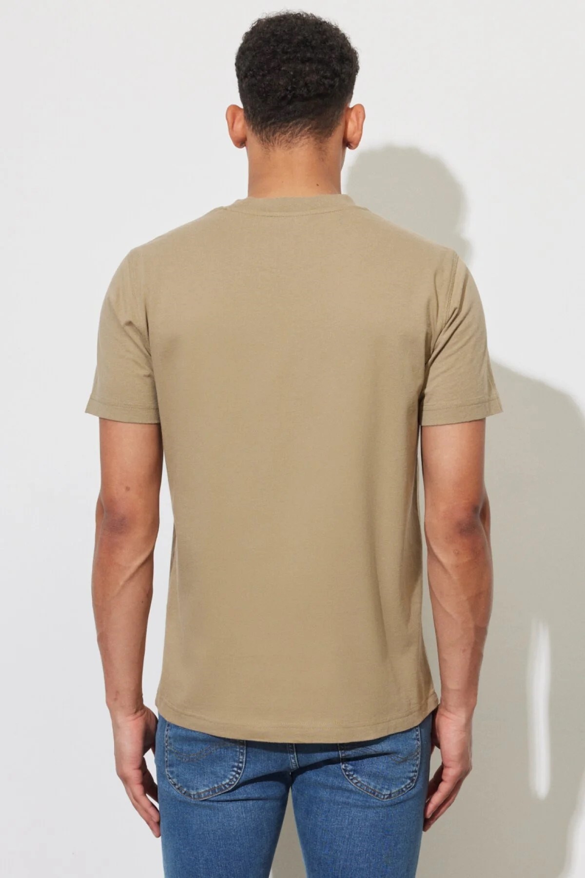 Lee Erkek T-Shirt L68SFE56 Clay