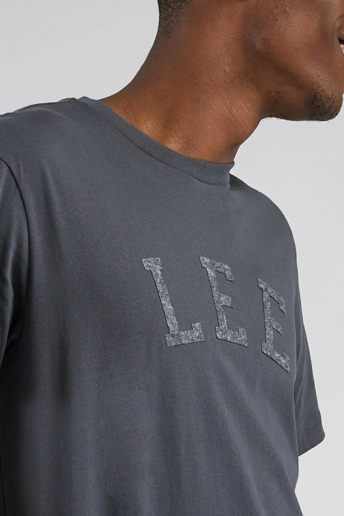 Lee Erkek T-Shirt L69OFEON Washed Black
