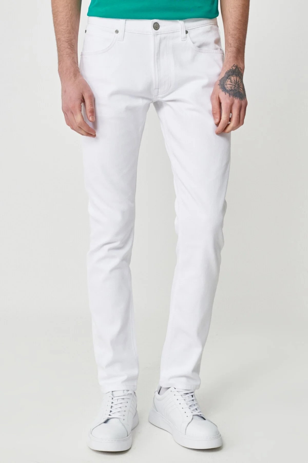 Lee Erkek Pantolon L719067100 White