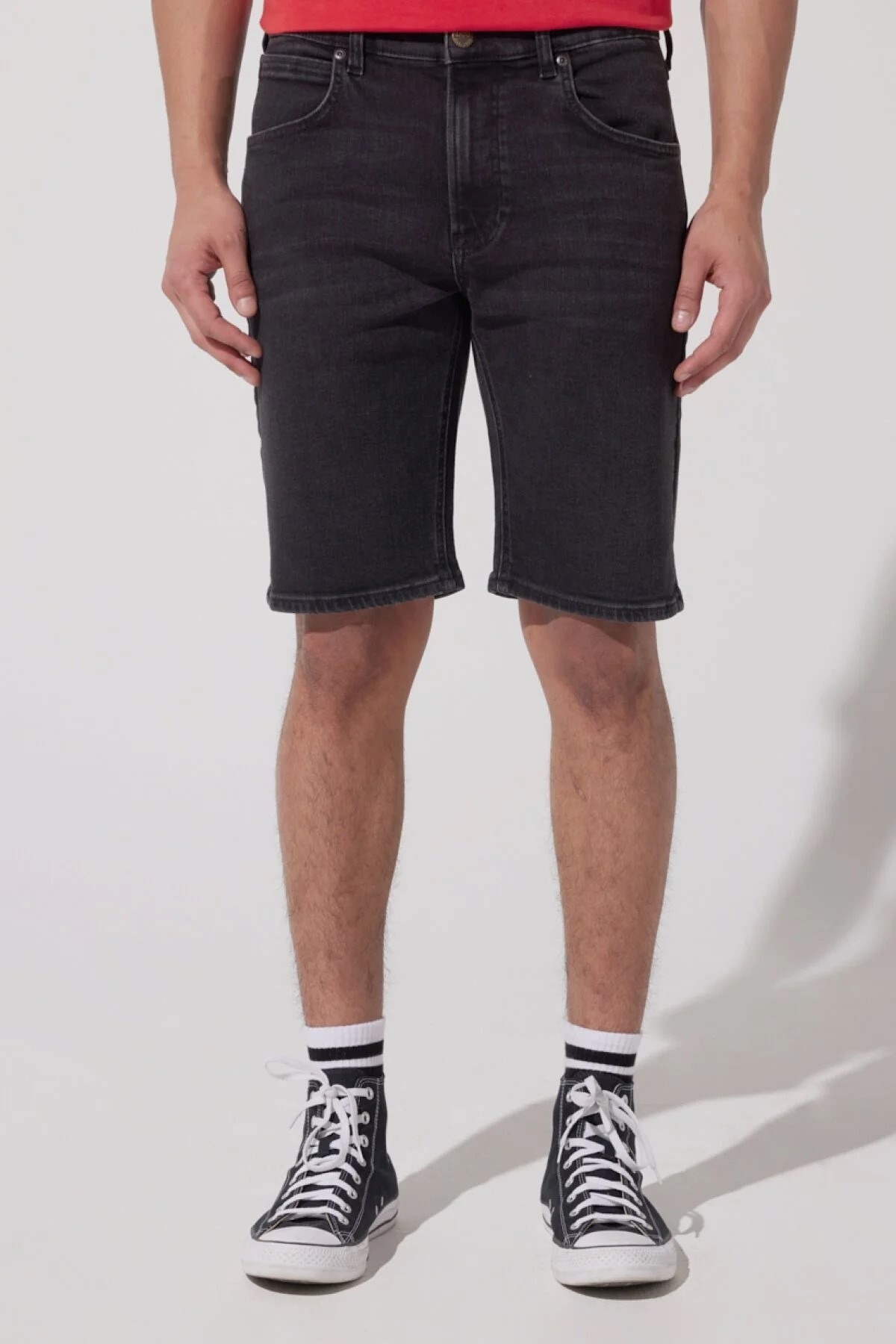 Lee Erkek Şort L73MKPC48 Black Worn İn