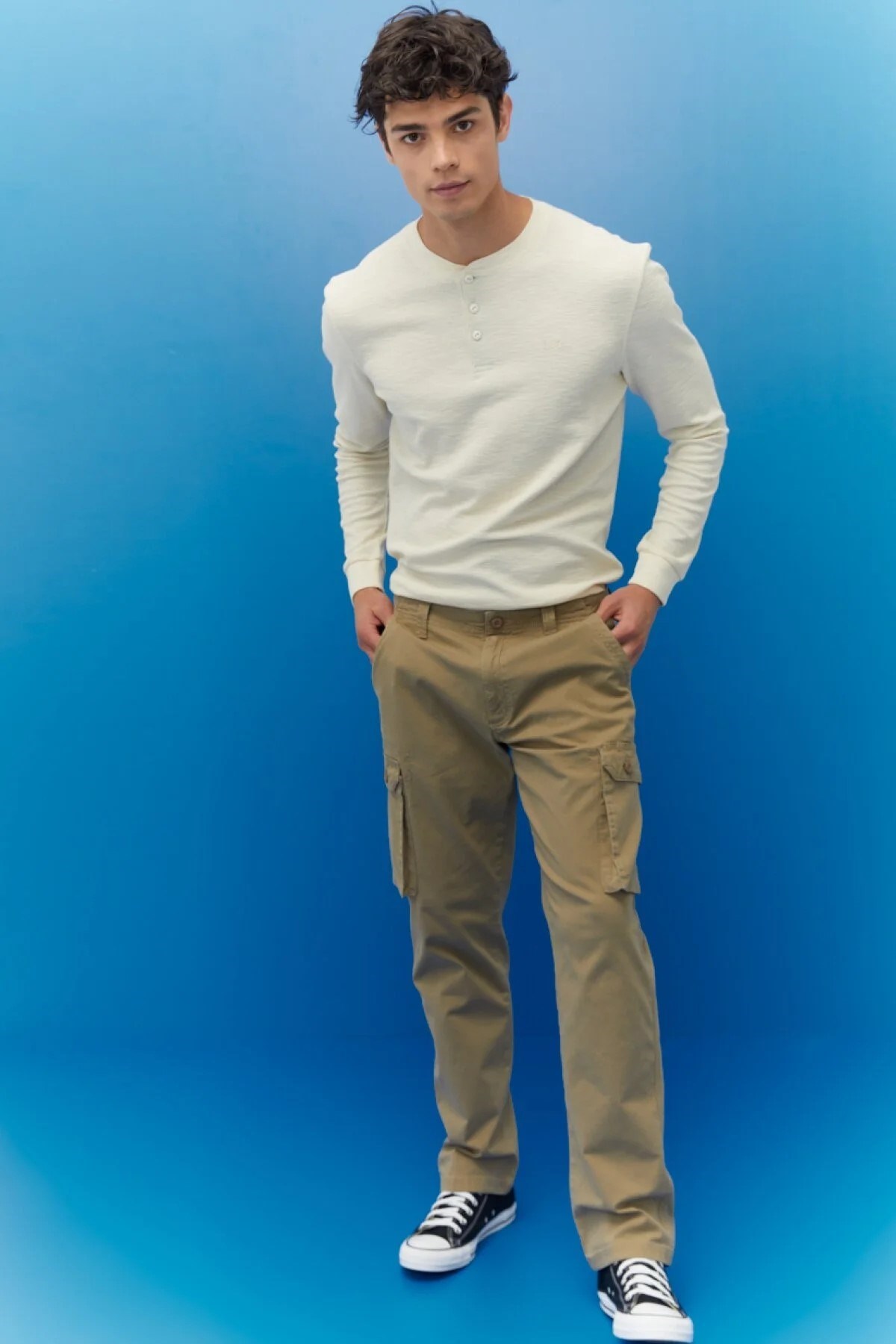 Lee Erkek Pantolon L76ECTZT Kansas City Khaki