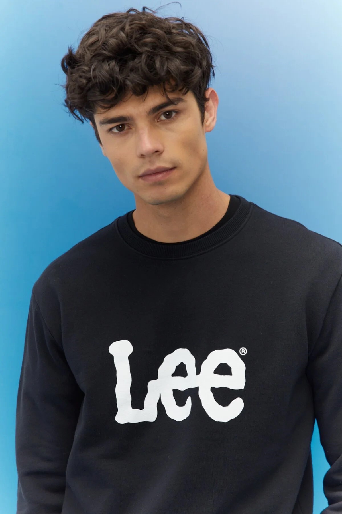 Lee Erkek S-Shirt L80X Black