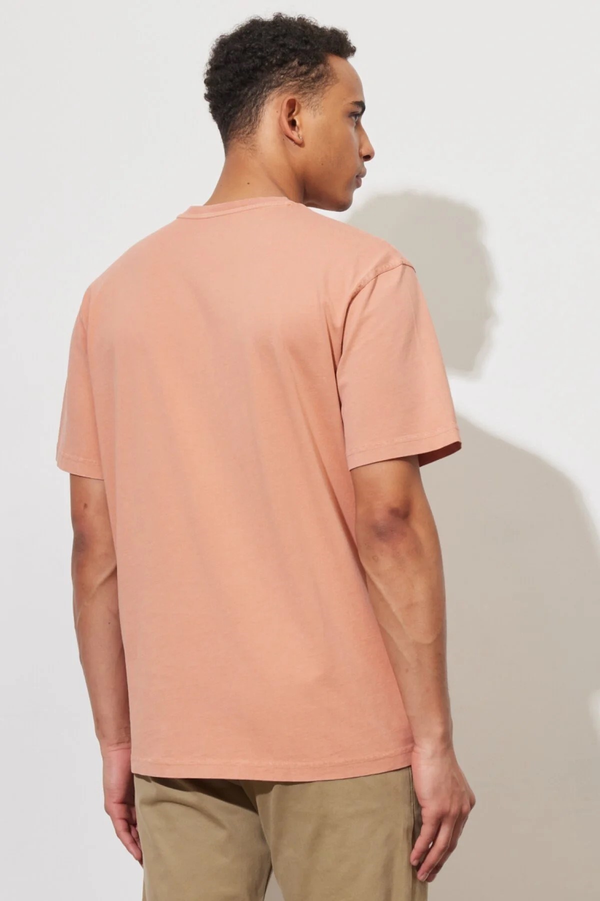 Lee Erkek T-Shirt LL02FPUK Rust