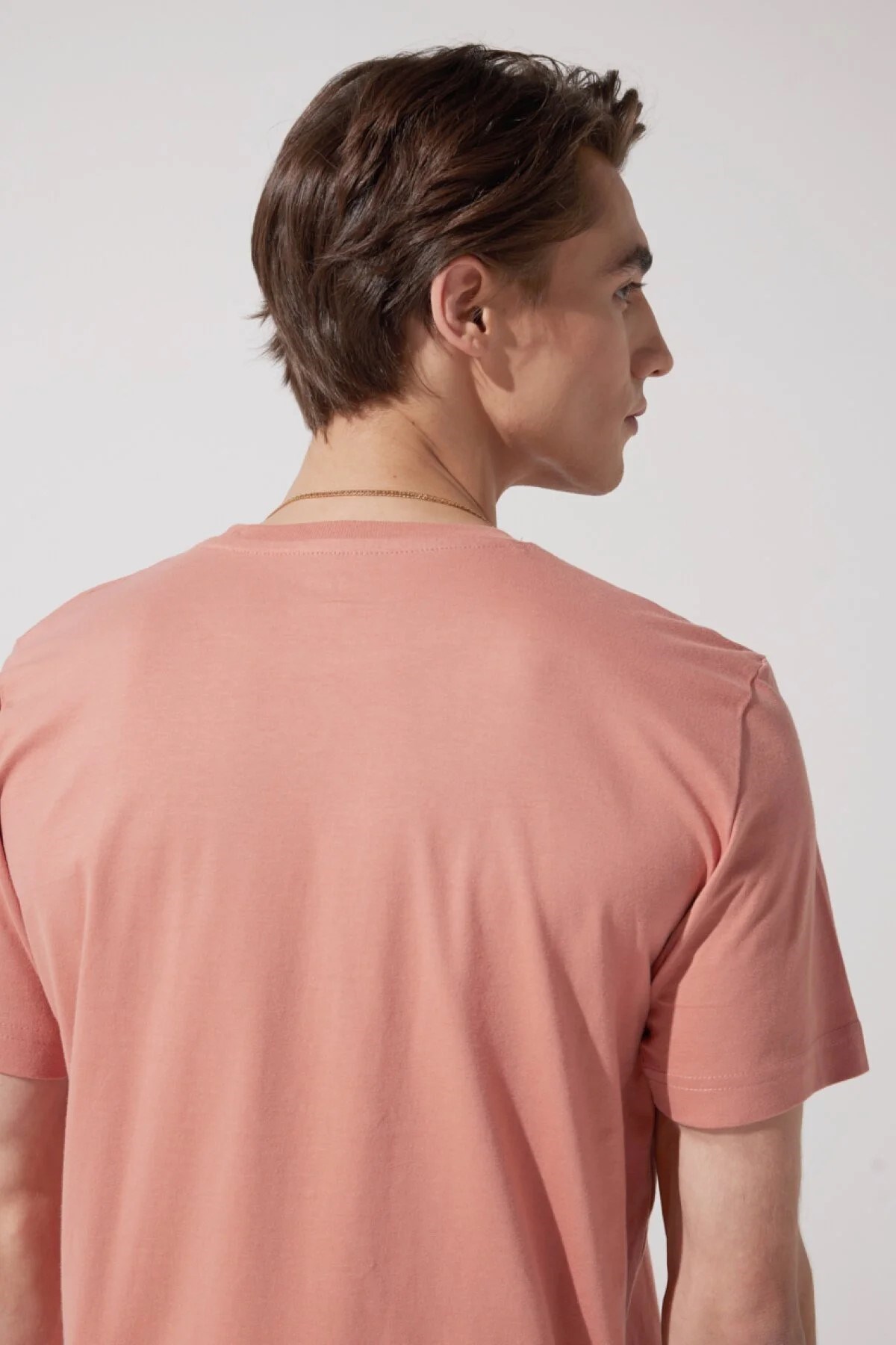 Lee Erkek T-Shirt LL04FQUK Rust