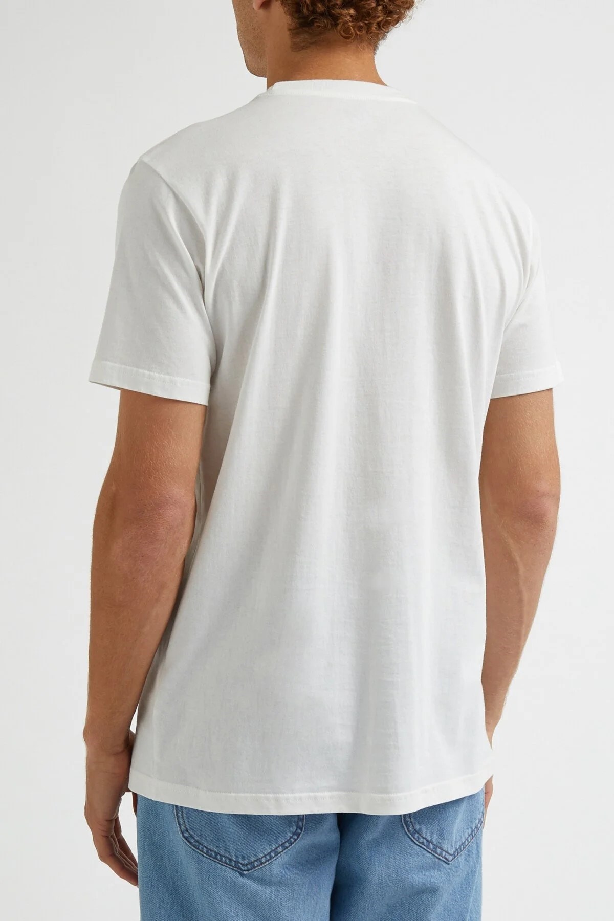 Lee Erkek T-Shirt LL07FENQ Ecru