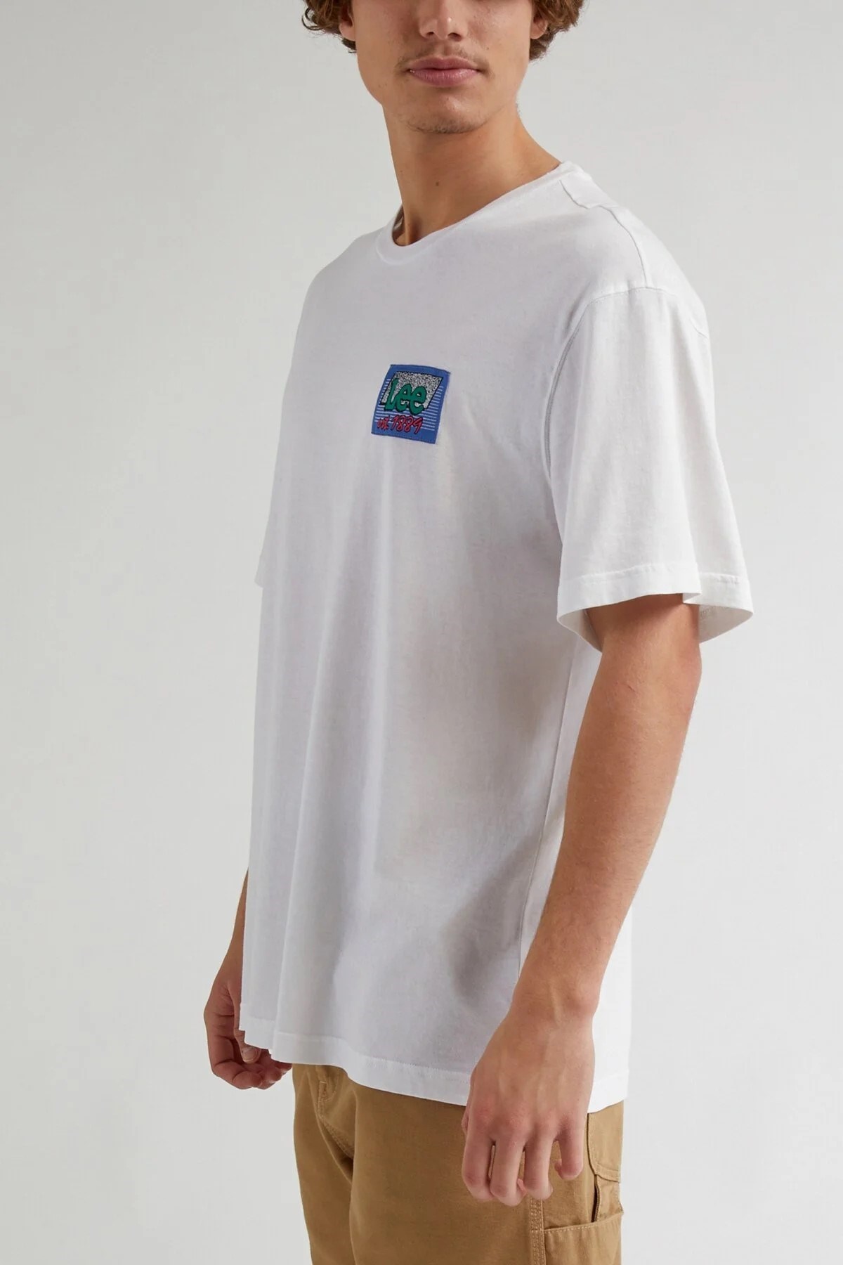 Lee Erkek T-Shirt LL10FELJ Bright White