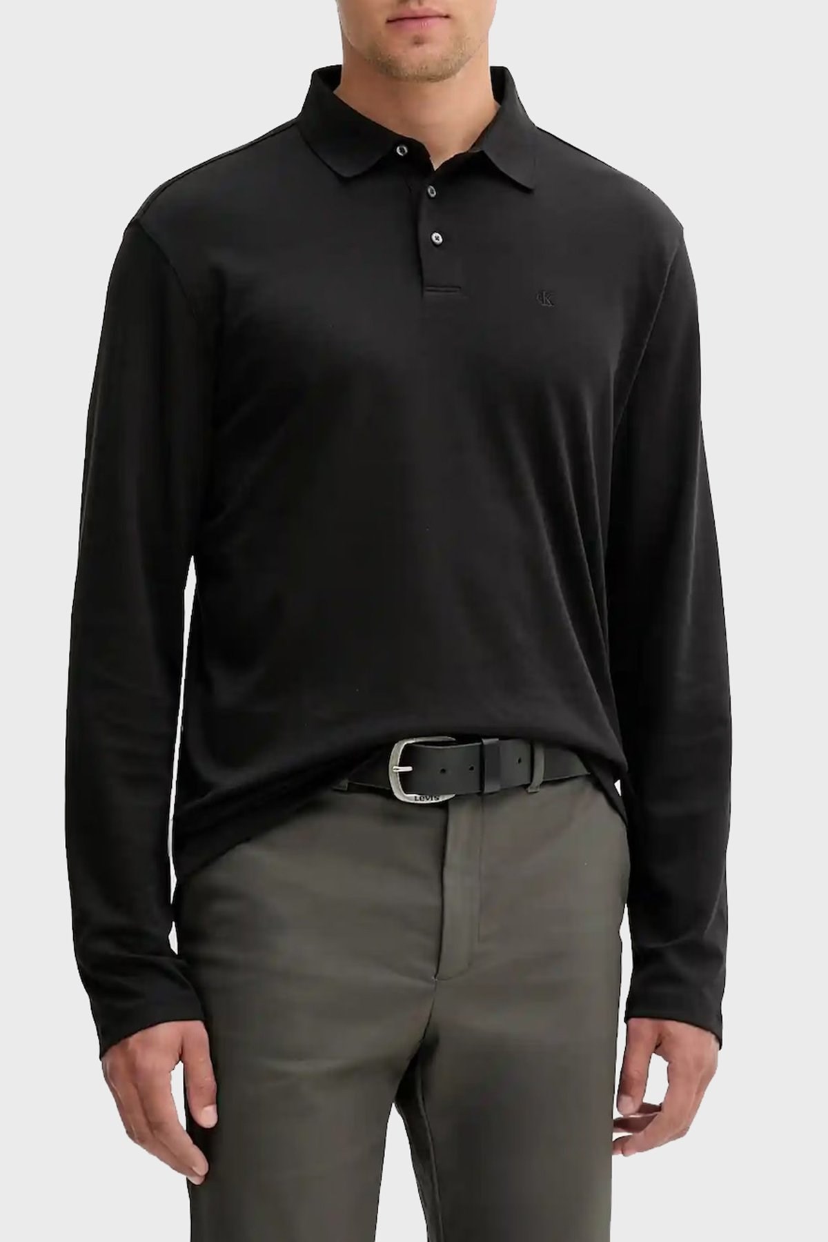 Calvin Klein Erkek T-Shirt LV040EM909UB1 Black