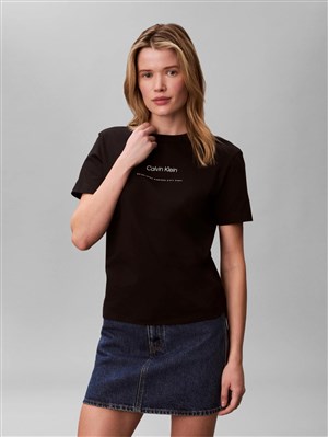 Calvin Klein Kadın T-Shirt LV047C811GUB1