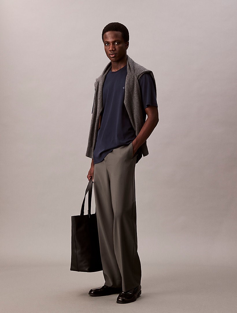 Calvin Klein Erkek T-Shirt LV04LB275GCEF Dark Sapphire