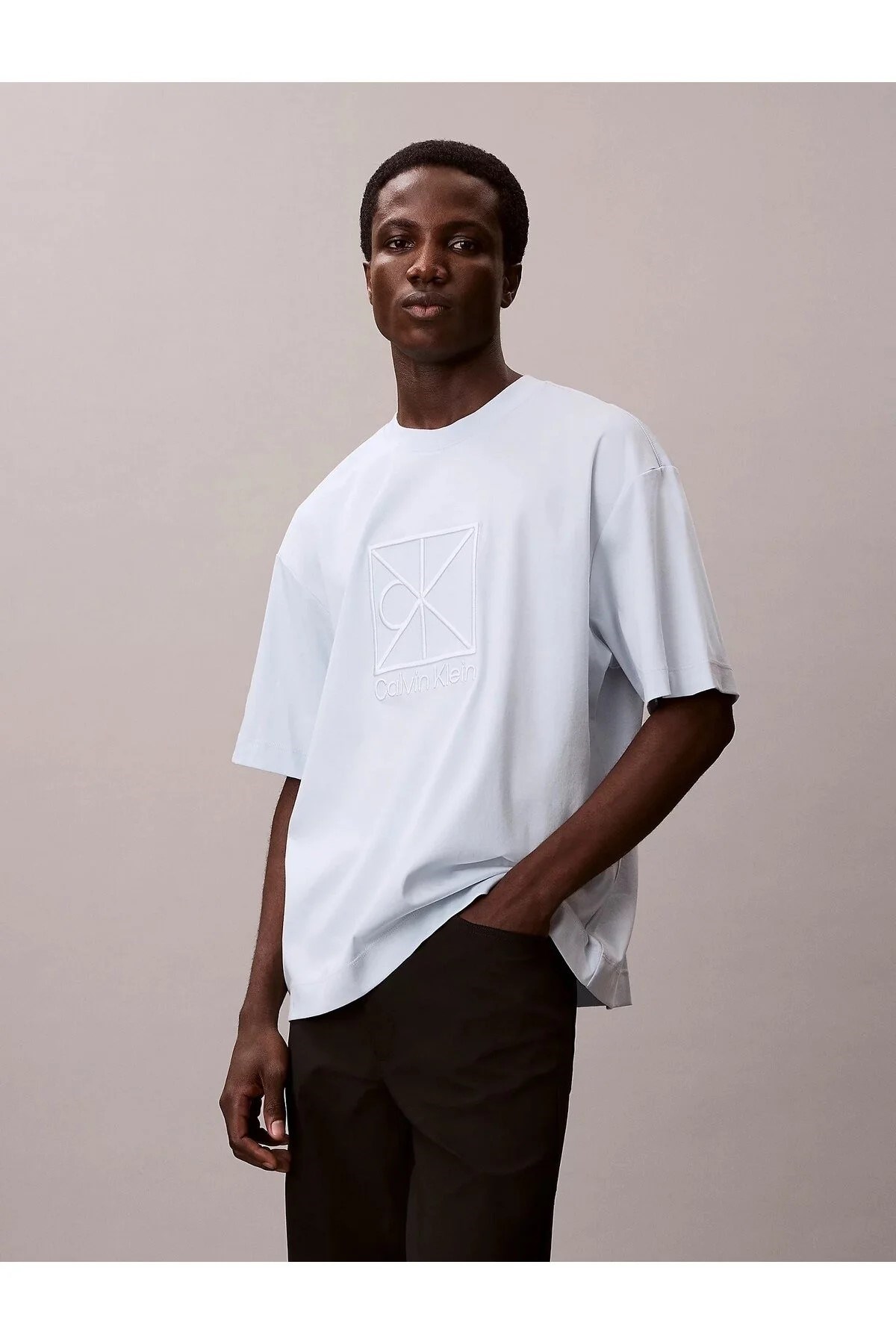 Calvin Klein Erkek T-Shirt LV04LE200GCIQ Plein Air