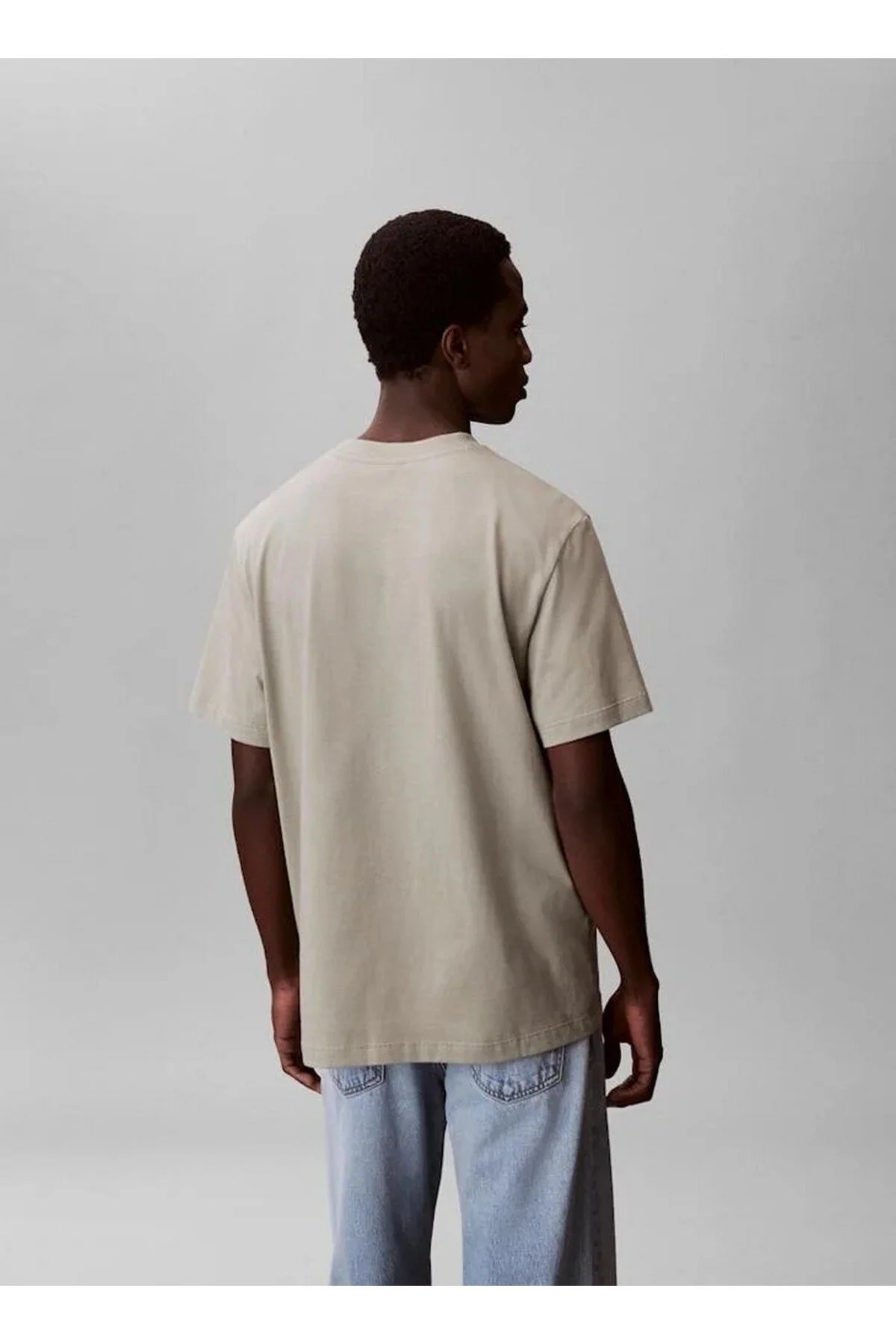 Calvin Klein Erkek T-Shirt LV04LF813GPEZ Shadow