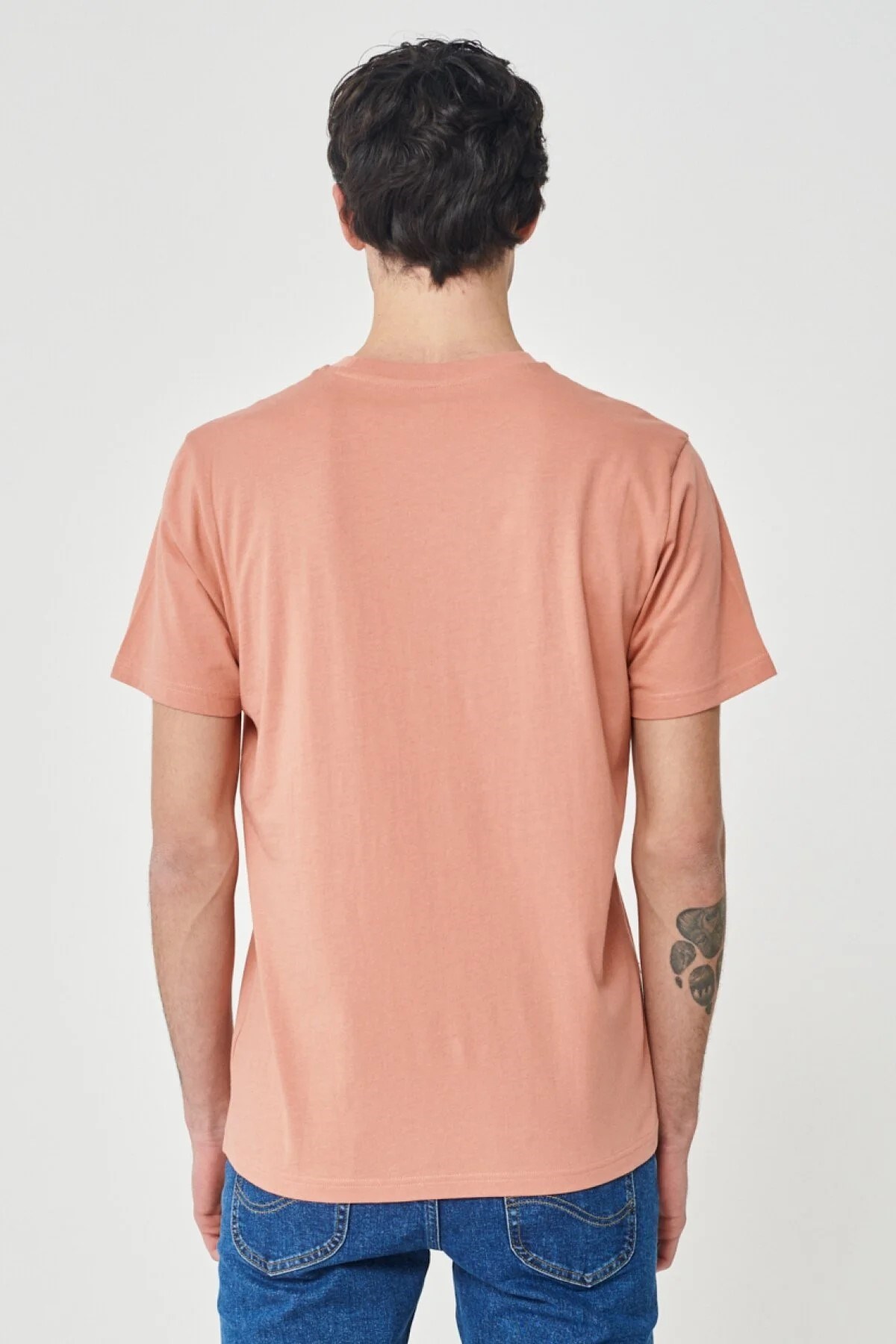 Lee Erkek T-Shirt LV11FQUK Rust