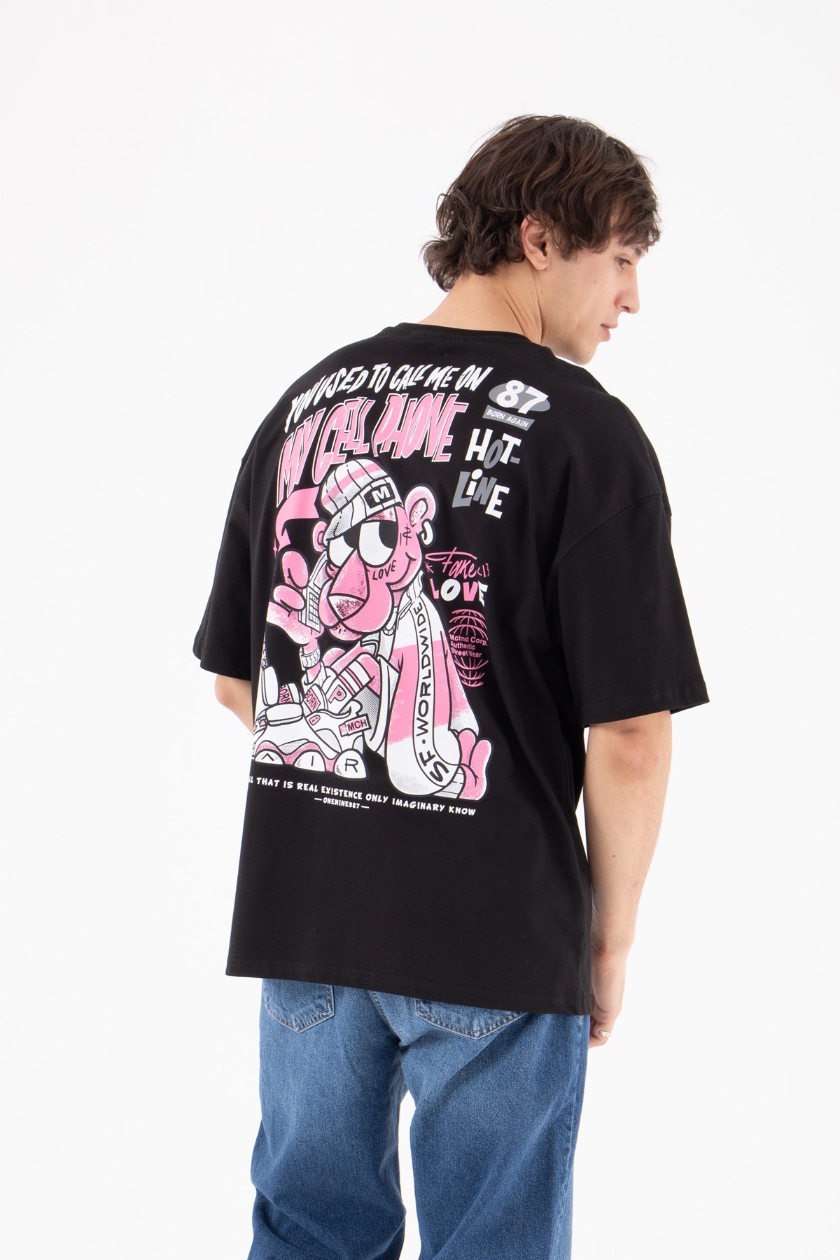 Machinist Erkek T-Shirt M1549 Siyah