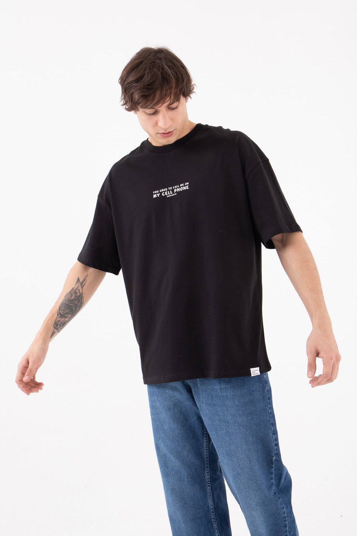 Machinist Erkek T-Shirt M1549 Siyah