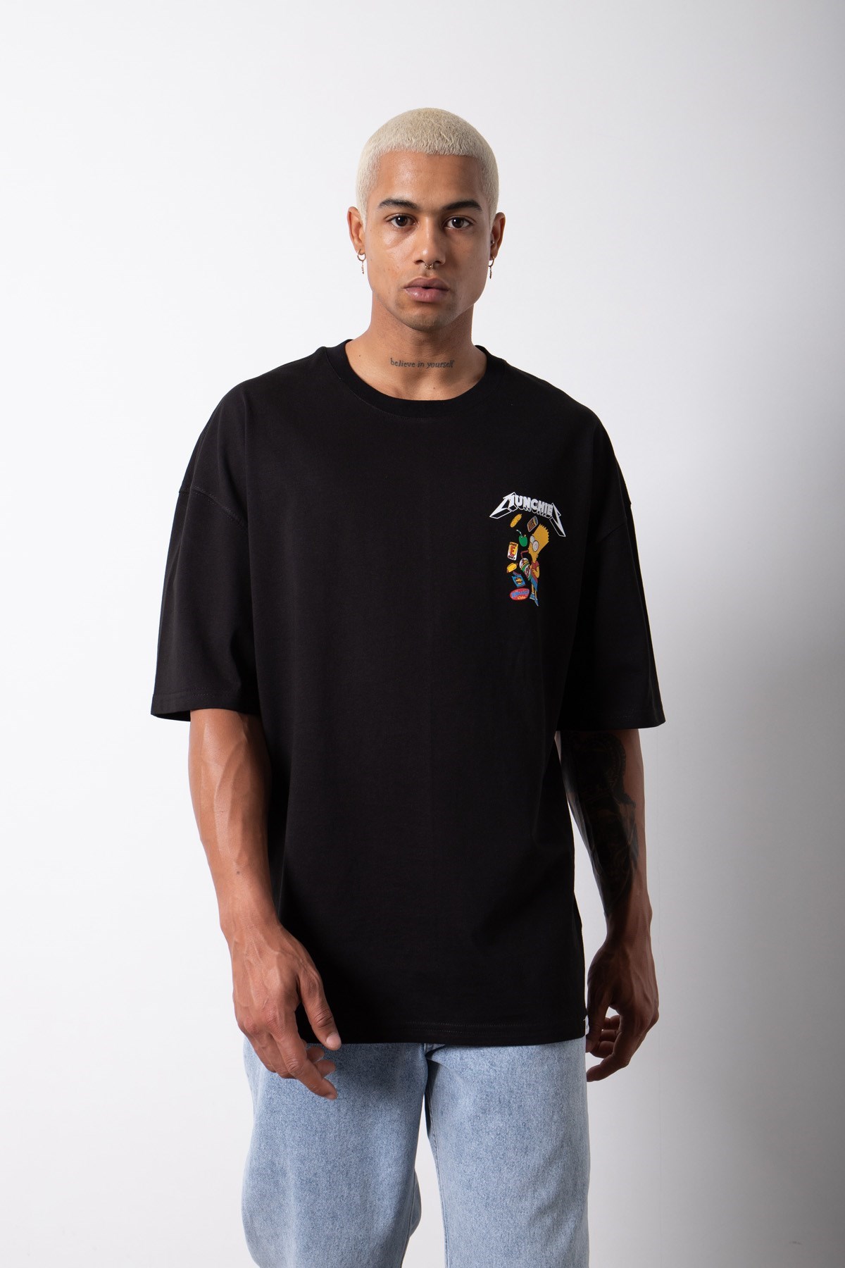 Machinist Erkek T-Shirt M1617 Siyah