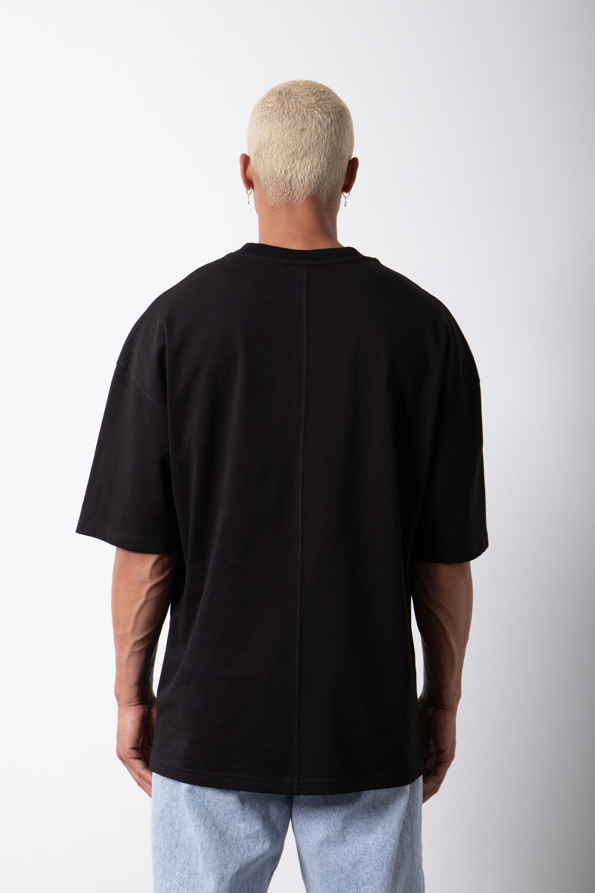 Machinist Erkek T-Shirt M1617 Siyah