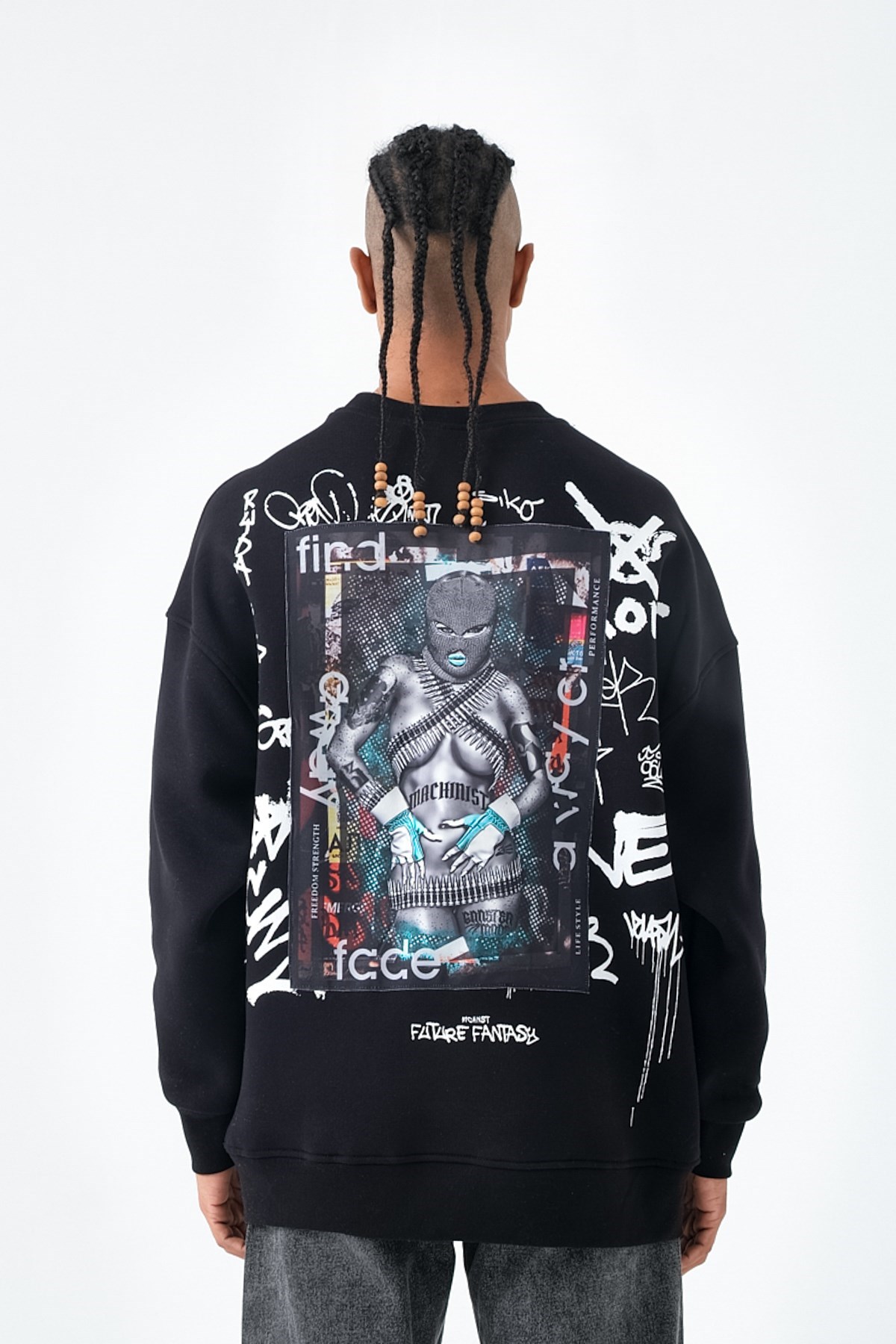 Machinist Erkek S-Shirt M3363 Sıyah