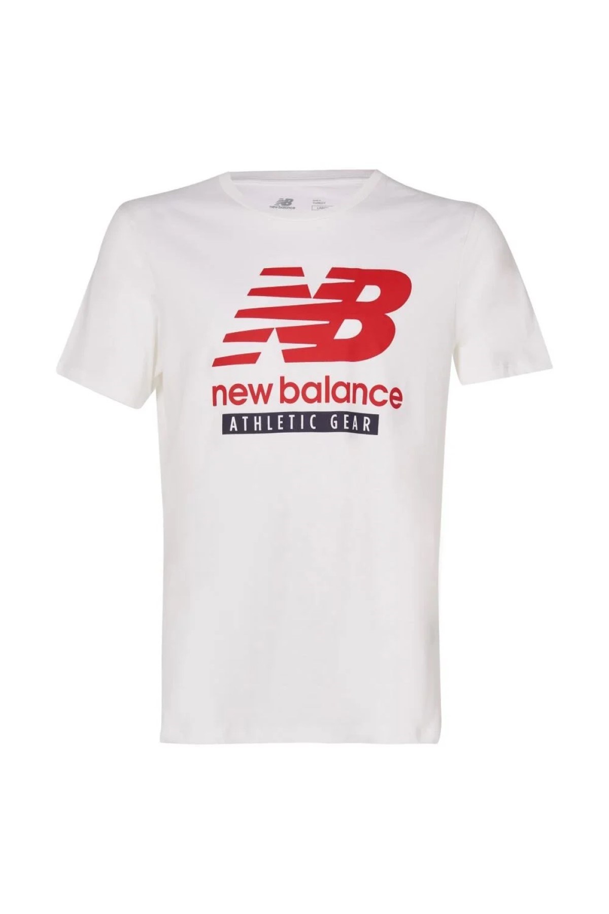 New Balance Erkek T-Shirt MNT1205-WT Whıte