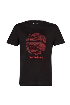 New Balance Erkek T-Shirt MNT1234-BK Black