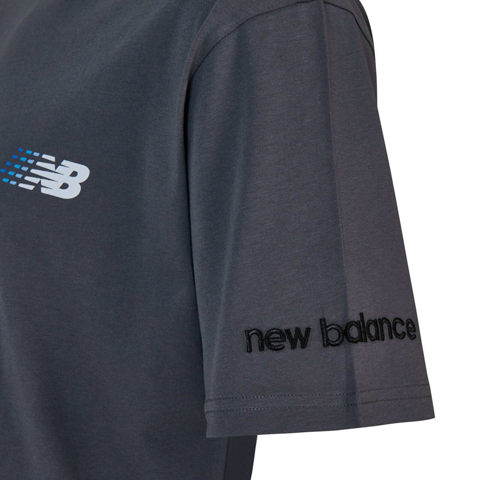 New Balance Erkek T-Shirt MNT1644-GRY 