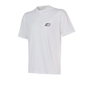 New Balance Erkek T-Shirt MNT1647-WT