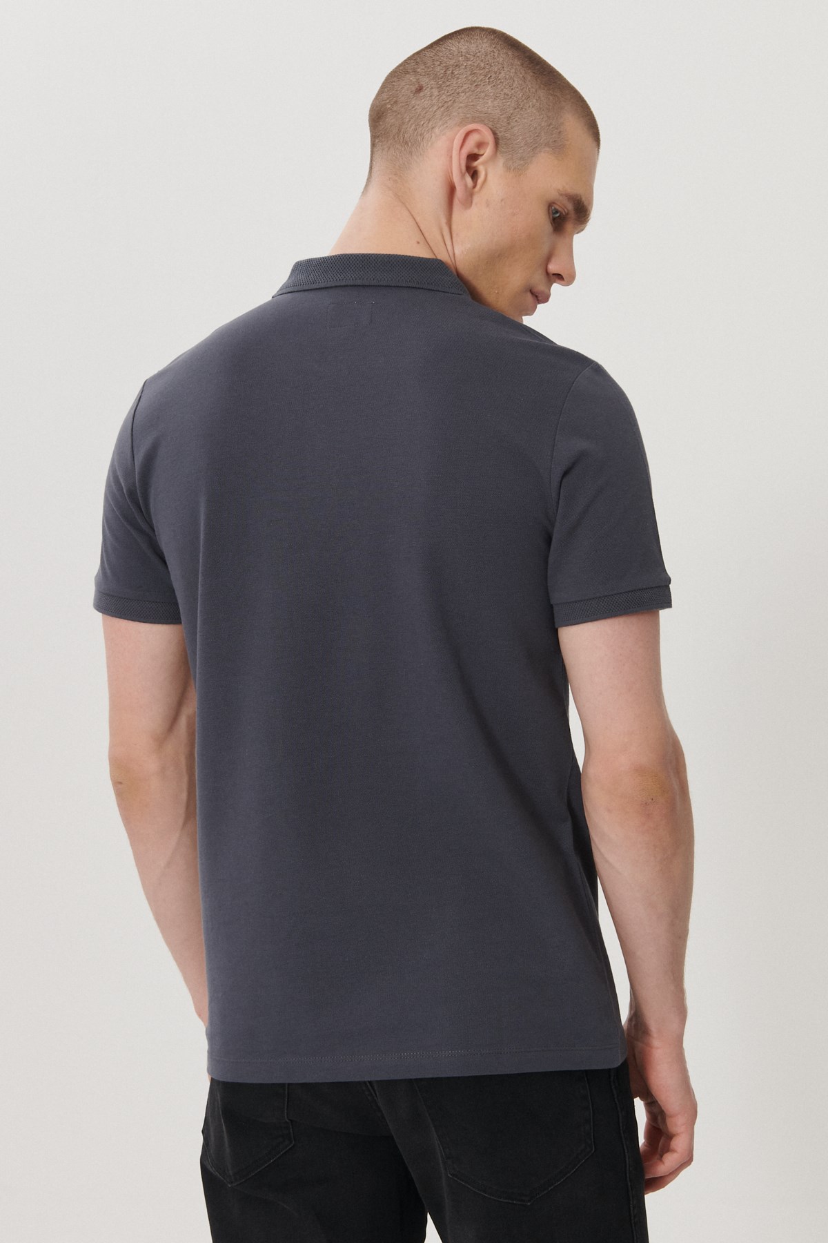 Wrangler Erkek T-Shirt MW211837003 Anthracite