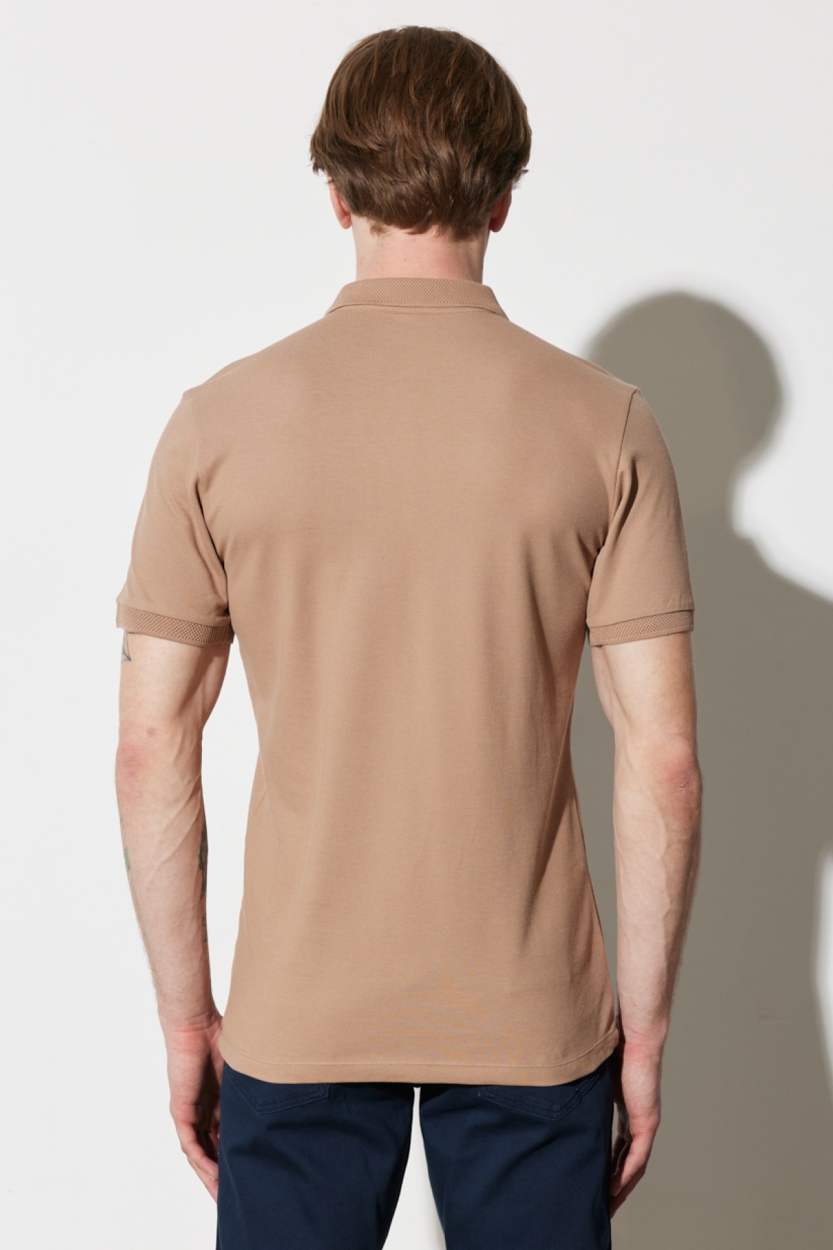 Wrangler Erkek T-Shirt MW211837211 Camel