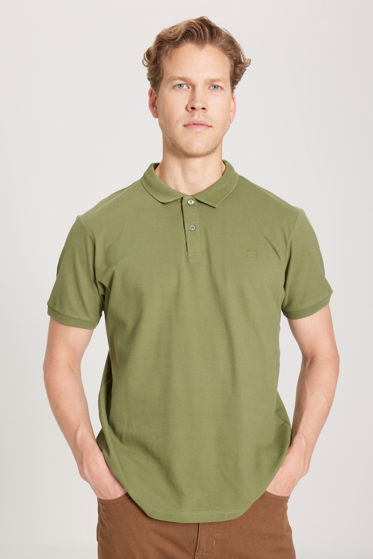Wrangler Erkek T-Shirt MW211837300 Green