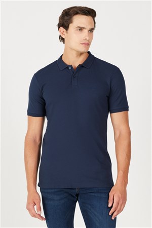 Wrangler Erkek T-Shirt MW211837410 Navy